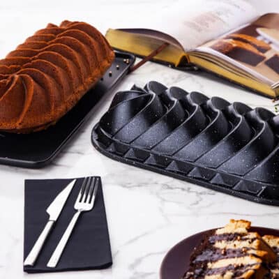 Tac "Baton" Granit-Guss Backform Schwarz