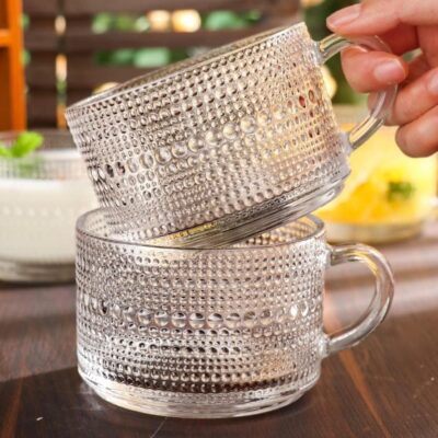 "Aron" Glastasse - 2er Set