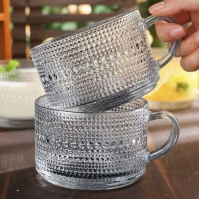 "Aron" Glastasse - 2er Set