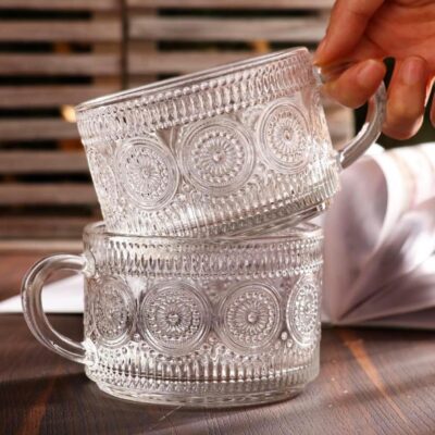 "Arona" Glastasse - 2er Set