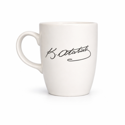 Handgefertigte Motivtasse "Atatürk"