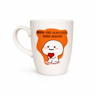 Handgefertigte Motivtasse "Benim Gibi Olmayacak, Sonu Bendim"