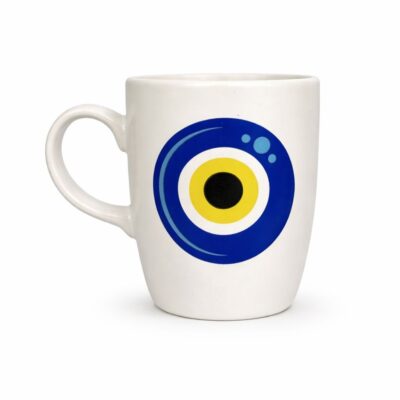 Handgefertigte Motivtasse "Blue Eye"