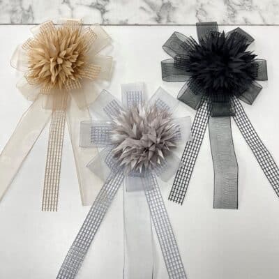 Deko-Schleife "Flower"