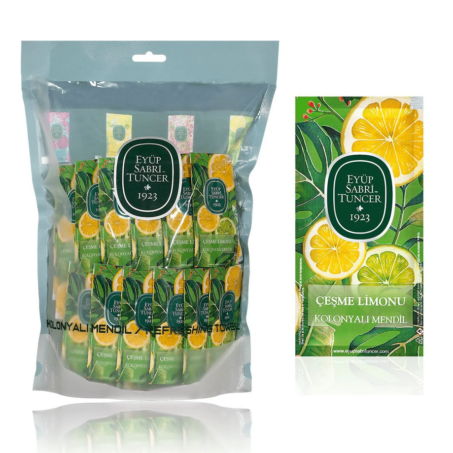 Eyüp Sabri Tuncer 1923 "Cesme Zitrone" Desinfektionstücher