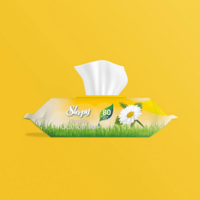 Sleepy "Kamille" Feuchttücher für Baby & Haut