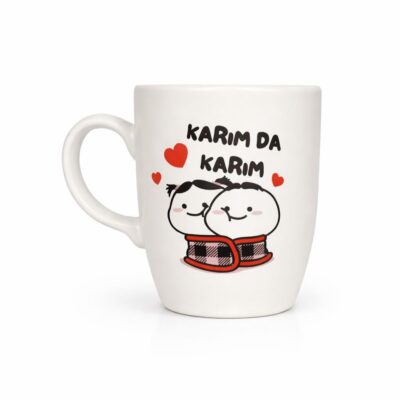 Handgefertigte Motivtasse “Karim da Karim”