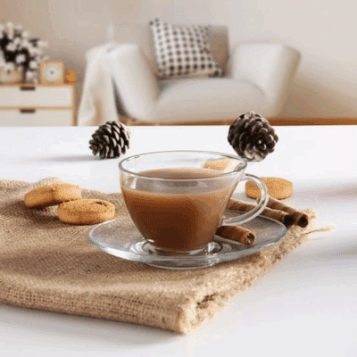 Pasabahce “Penguen” Tee- / Kaffeetassen Set