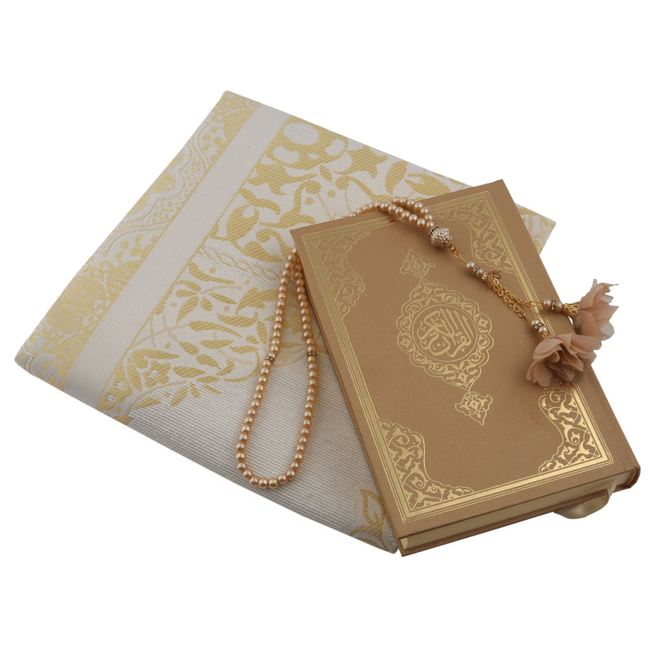 Azra Islamisches Geschenkset – Gold – Bild 2