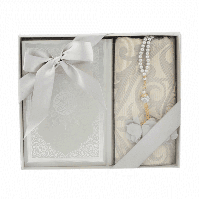 Azra Islamisches Geschenkset – Grau