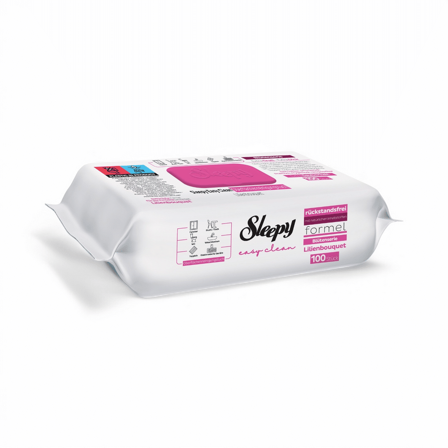 Sleepy Easy Clean Oberflächenreinigungstücher Lilienbouquet