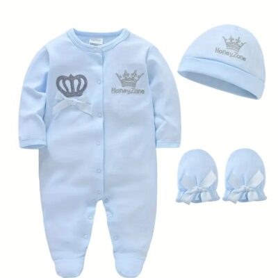 "Prince" Neugeborenen Strampler-Set