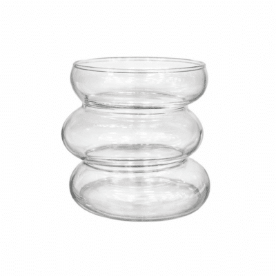 “Big” Glastasse mit Bubble Design