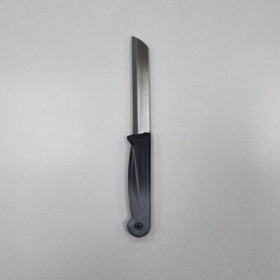 Solingen Obstmesser mit Sägeschliff Schwarz/Grau