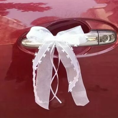 Stoffschleife / Auto Konvoyschleife 10 Stück