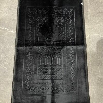 Gebetsteppich XL Schwarz