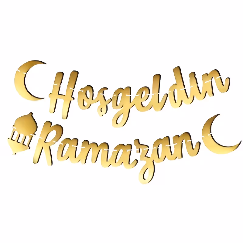 “Hosgeldin Ramazan” Girlande