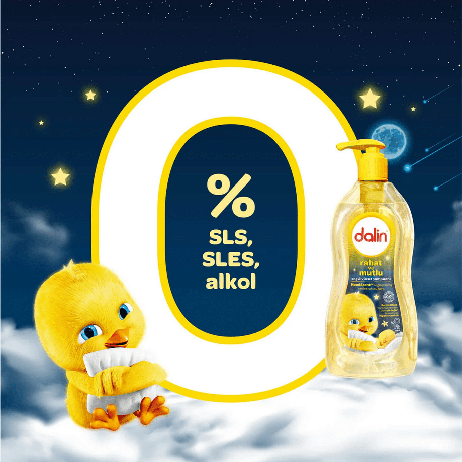 Dalin "Sanft & Zurieden" Baby Shampoo 700ml – Bild 3