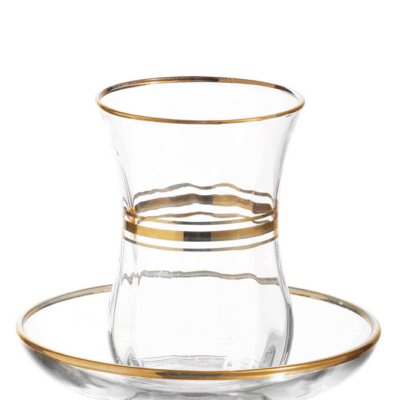 LAV "Gold" Teegläser Set