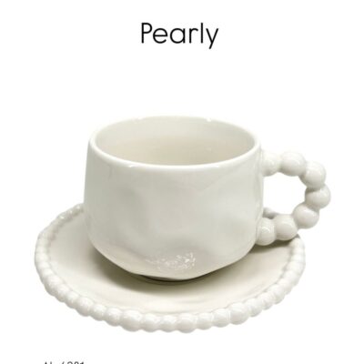 "Pearly" Kaffeetassen Set
