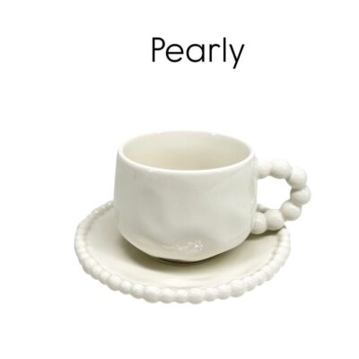 "Pearly" Mokkatassen Set