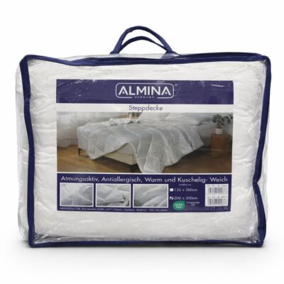 Almina Steppdecke Doppelbett