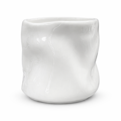 Wave Becher - 2er Set Weiss