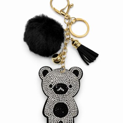 "Teddy" Strass-Schlüsselanhänger