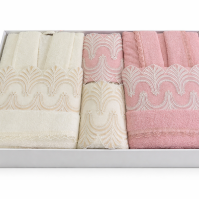 6-teiliges Handtuch- & Bademantel-Set