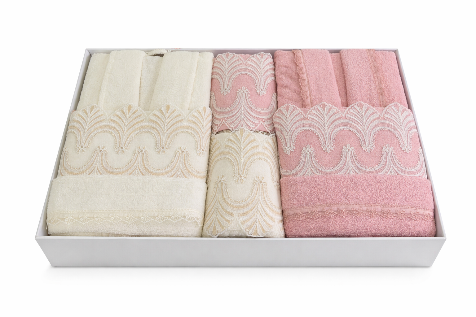 6-teiliges Handtuch- & Bademantel-Set