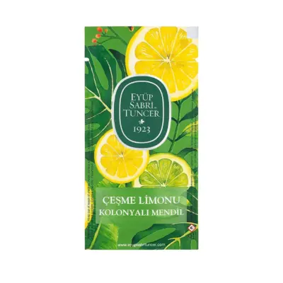 Eyüp Sabri Tuncer 1923 "Cesme Zitrone" Desinfektionstücher 50 Stück