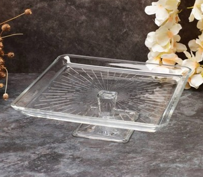 "Madlen" Servierplatte mit Fuß