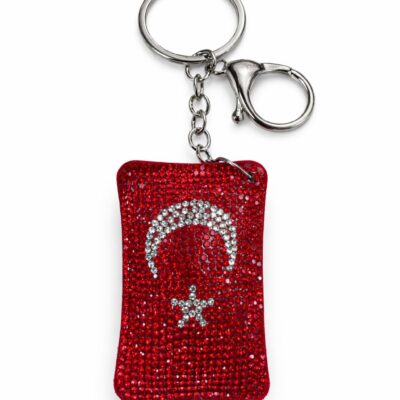 "Türkei" Strass-Schlüsselanhänger