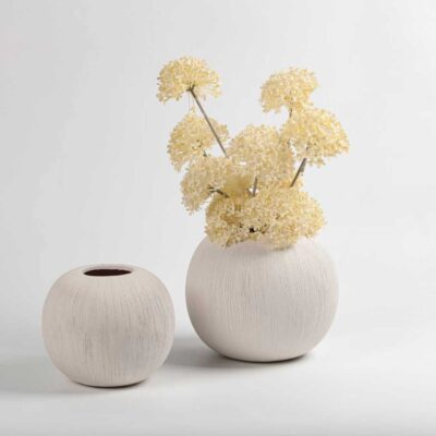 "Terracotta" Vase - Rund