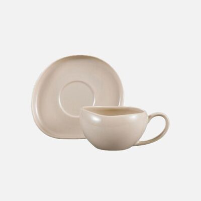 "Wave Biscuit" Kaffeetassen Set