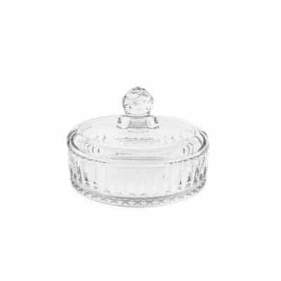 "Elisa" Glasschale mit Deckel