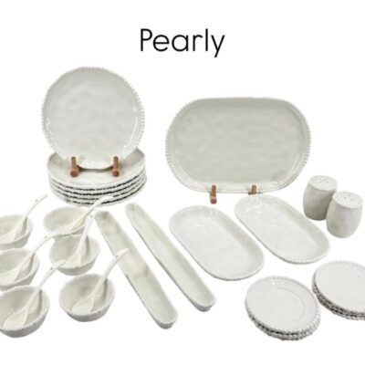 "Pearly" Frühstücksset - 31 teilig