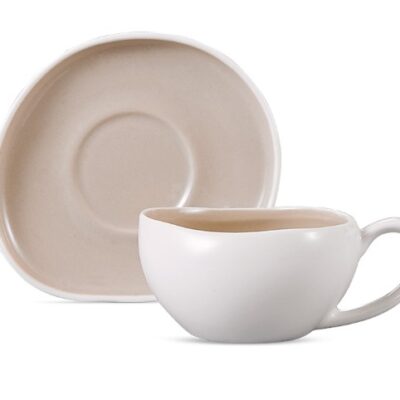 "Wave Cream" Mokka- Espressotassen Set