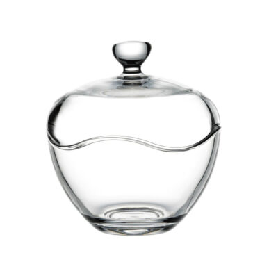 "Toscana" Bonboniere aus Glas mit Deckel