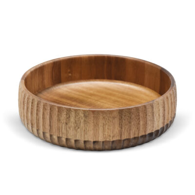 "Linea" Akazienholz Schüssel - 22cm