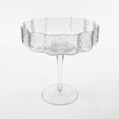"Bowl" Glasschale auf Fuß