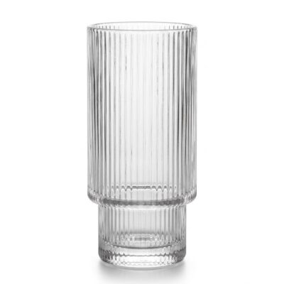 "Lines" Longdrink Glas - 6er Set