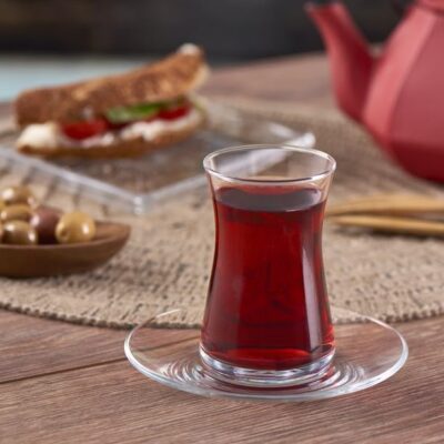 "Heybeli" Teegläser-Set - 12 teilig
