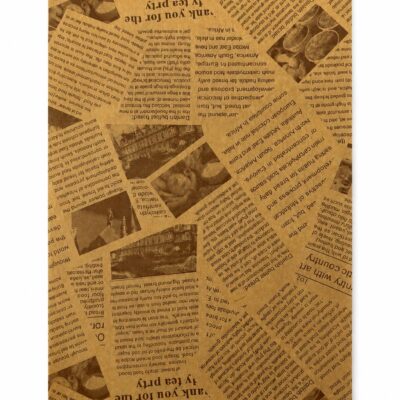 "Newspaper" Vintagepapier - 50 Stück