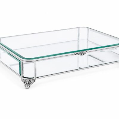"Elegance" Glasbox Grande - Silber